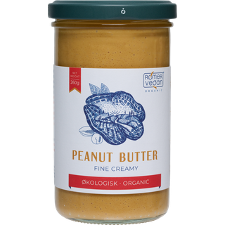 Rømer Vegan Peanut Butter Creamy Økologisk | 260 gr
