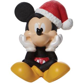 Disney Mickey Mouse med nissehue H 7 cm figur