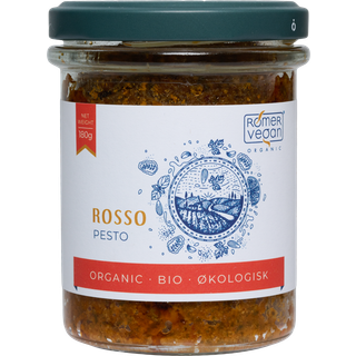 Rømer Vegan Pesto ROSSO, Økologisk - 180 g.