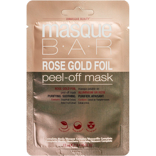 MasqueBar Foil Masque Rose Gold Peel-Off Mask (12 ml)