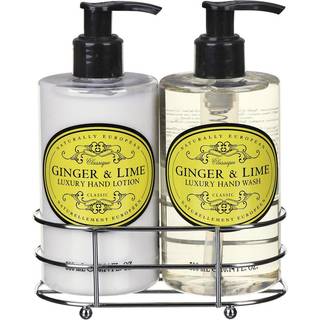 Naturally european håndsæbe og creme med ginger og lime duft