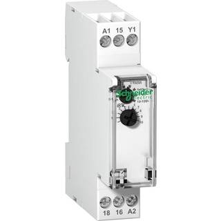 Schneider Electric Tidsrelæ iRTC forsinket indkobling 2P 24-240VAC/24VDC, 0,1s til 100t impuls >100ms Bredde 18mm
