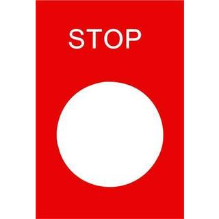 Schneider Skilt :stop (rødt)   zb2by2304