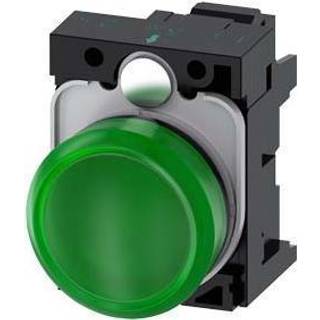 Siemens Signallampe, 22mm, rund, plast, grøn