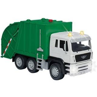 Drevet af Battat - Stor leget?jsgenvindingsbil til b?rn - Toy City Vehicle - Lights & Sounds Toy Truck - Movable Parts - 3 Years + - Standard Gre