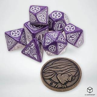 The Witcher Dice Set Yennefer Lilac and Gooseberries (7)