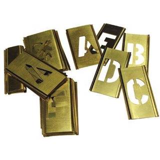 CH Hanson 10031 2 """" Messingsbreve s?tter 33 pc