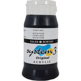 System 3 Original - Acrylic 500 ml Paynes Grey