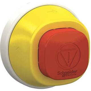 Schneider Nødstophoved firkantet m/led r 120v
