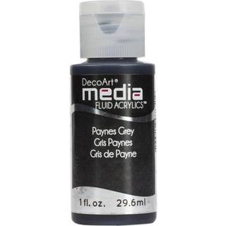 Deco Art Media Fluid Acryl Maling 1oz Paynes Gray (serie 3)