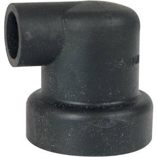 Bowman gummiender, vinkel 70 mm