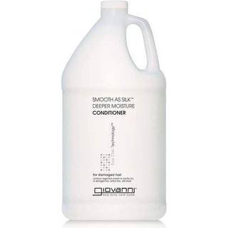 Giovanni Eco Chic glat som silke dybere fugtbalsam - ?ble plus aloe ekstrakter beroliger krusning af krusning af kriminaliteten Wash & Go Lauryl
