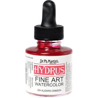 Dr. Ph. Martins Hydrus Fine Art (20H) akvarel 1 oz flaske Alizarin Crimson