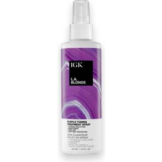 IGK LA Blonde Purple Toning Treatment Leave In Spray 207ml