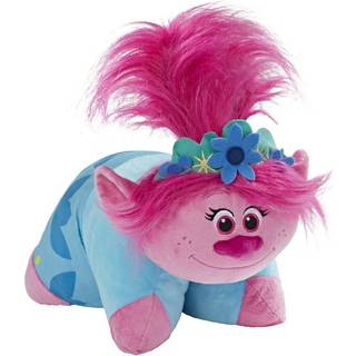 Pillow Pets Dreamworks Poppy udstoppet dyr - Trolls World Tour Plush Toy 1 Count (Pack of 1) Pink