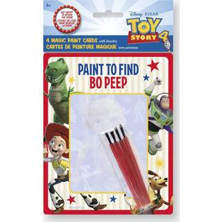 Unik multicolor Disney Toy Story 4 Magic Watercolor Paint Cards With Brushes (4 Count)-Perfekt til b?rn Easy Clean-Up Mess-Free Art Experience