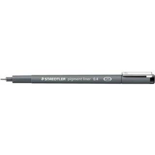 10 x Staedtler Pigment Liner 308 fineliner 0,4mm sort