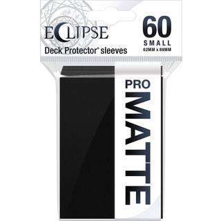 Eclipse Matte Small Sleeves: Jet Black (60 Sleeves)
