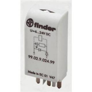Finder Emc modul, diode + led, 110-220vdc