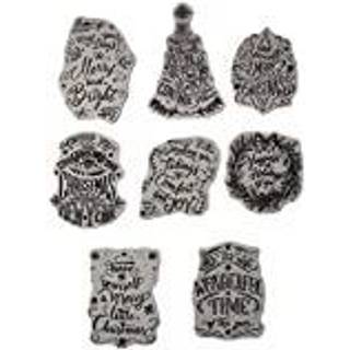 Stampere Anonym CMS287 Tim Holtz Cling Stamps 7 """" X8.5 """"-Doodle Greetings Multi-Colour