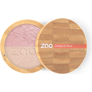 Zao Ansigt Mineral powder Shine-Up Powder Duo  No. 311 Pink & Gold 9 g () - 9 g