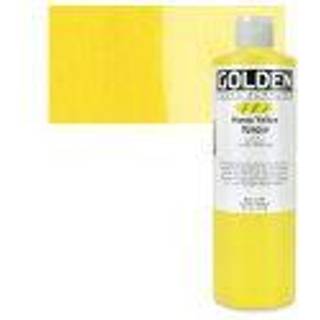 Fluid Acrylics af Golden Hansa Yellow Upaque 16 fl. oz. Blaske professionel akrylmaling semi-opaque