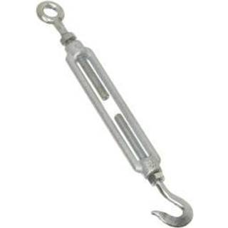 Bardunstrammer øje/krog galv. 6mm