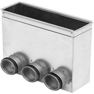 Lindab Gulvboks pgfu300100 t/rist m/3 afg. ø63