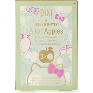 Pixi Pixi + Hello Kitty - A for Apples Sheet-Mask 3 x 23g