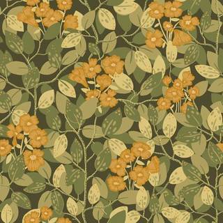 Henni - Dark Green & Yellow