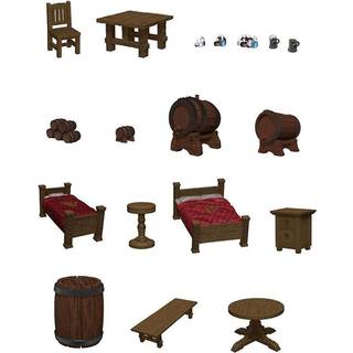 DnD - Beds & Bottles - The Yawning Portal Inn - Icons of the Realms DnD Terrain