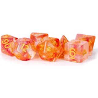 Unicorn Mystic Embers Dice Set - Rollespilsterninger - Metallic Dice Games
