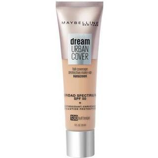 Maybelline Dream Urban Cover Flawless täckning Foundation Makeup SPF 50 Buff Beige