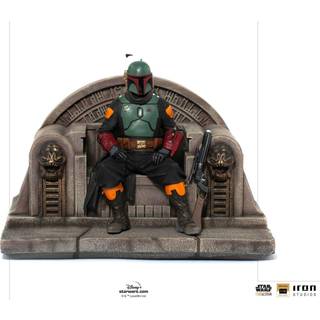 Iron Studios Star Wars - Boba Fett on Throne Statue Delux Art Scale 1/10