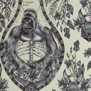 Emma J Shipley Wallpaper Silverback W0120/02