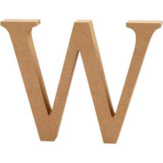 Creativ Company Letter W MDF 13cm 1pc.
