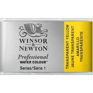 Winsor & Newton Professional akvarelfarve 1/1 pan Transparent Yellow 653
