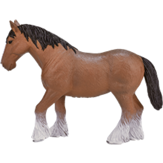 Mojo Horse World Clydesdale Horse Brown - 387070