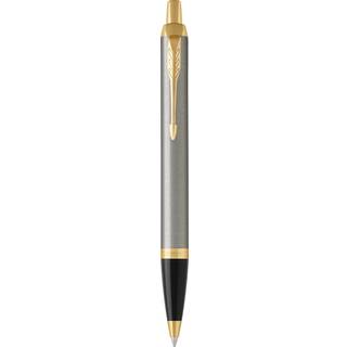 IM Brushed Metal G.T Ballpen M Blå, Parker 1931670