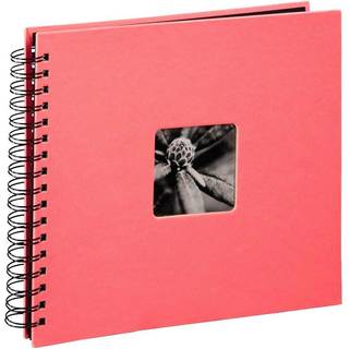 Hama "Fine Art" Spiral Album 28 x 24 cm 50 black pages flamingo