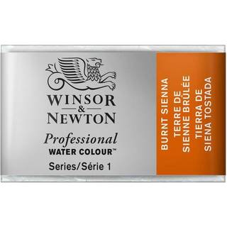 WINSOR Watercolour proff pan Burnt Sienna 074