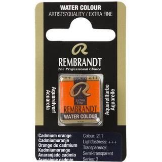 Rembrandt Løse Akvarelbrikker Cadm. Orange (211)