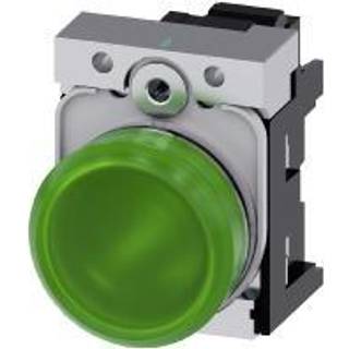 Siemens Signallampe, 22mm, rund, metal, gul