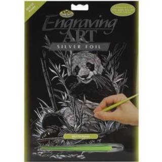 Royal & Langnickel Royal og Langnickel Silver Graving Art Panda