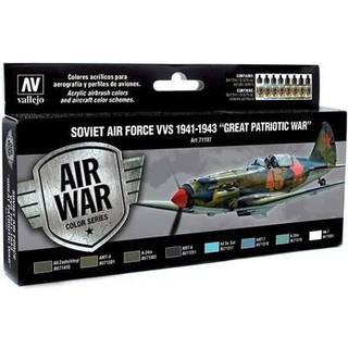 Vallejo Model Air Soviet Air Force VVS 1941 to 1943 17 Ml. [Levering: 1-2 dage]