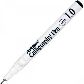 Calligraphy Pen 1.0 sort, Artline EK-241 black, 12stk