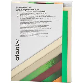 Cricut Joy A2 Foil indsætningskort 8-pak (cameron)