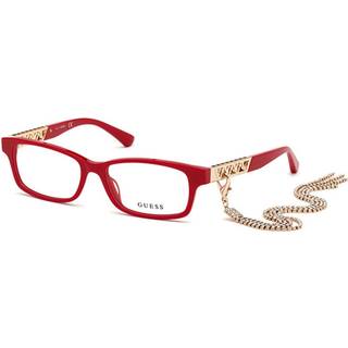 Guess GU2785 066 52 Briller Kvinder Rød - Red - 52mm