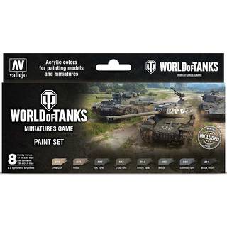 World of Tanks - Miniatures game paint set 8x17ml