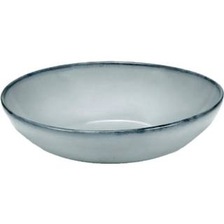 Serax Pure Blue Glazed dyb tallerken Ø19,5 cm Blå